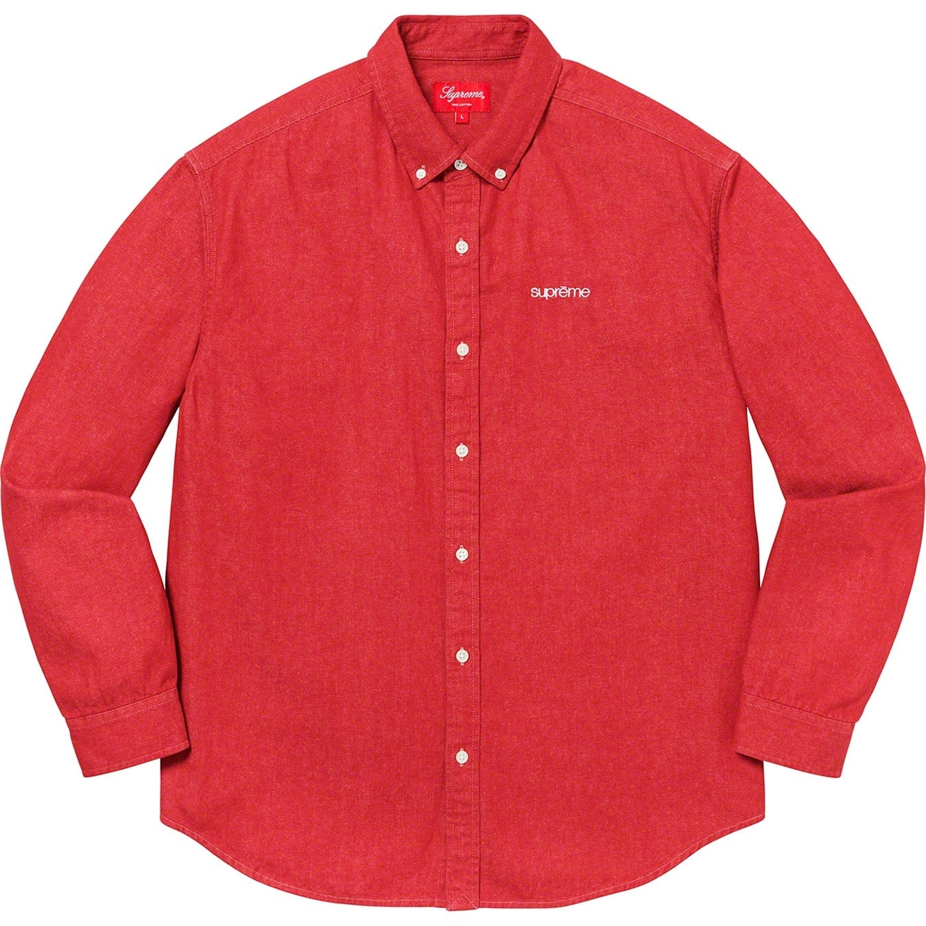 Classic Logo Denim Shirt view 8